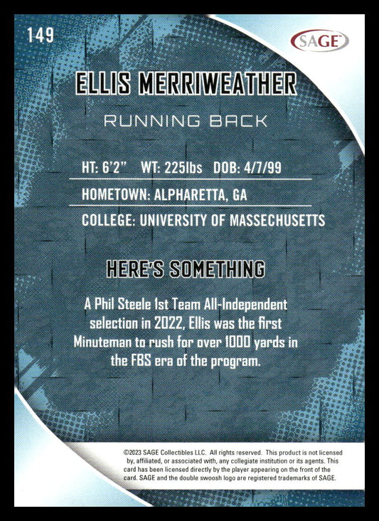 2023 SAGE HIT #149 Ellis Merriweather