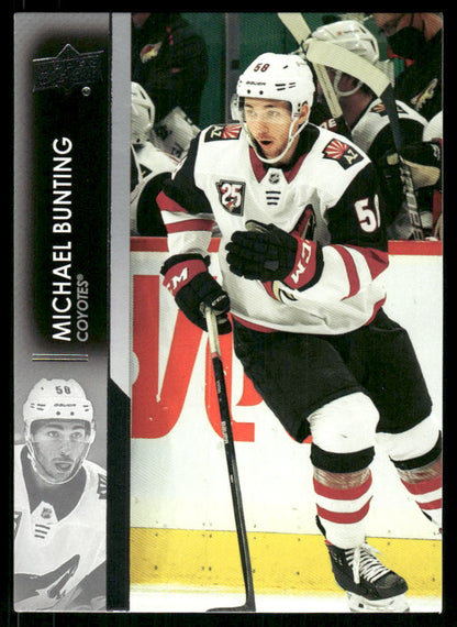 2021-22 Upper Deck #7 Michael Bunting