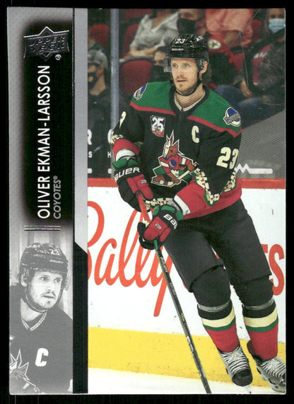 2021-22 Upper Deck #9 Oliver Ekman-Larsson