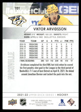 将图片加载到图库查看器，2021-22 Upper Deck #101 Viktor Arvidsson
