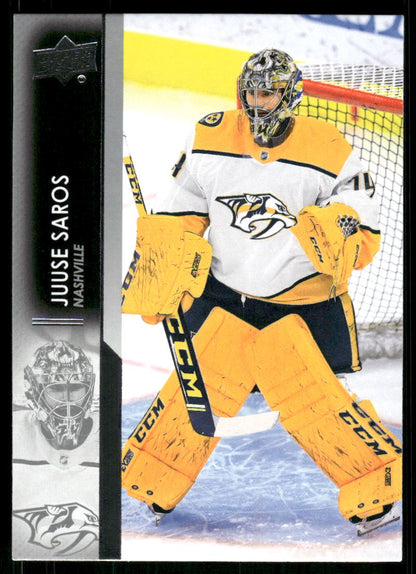 2021-22 Upper Deck #105 Juuse Saros