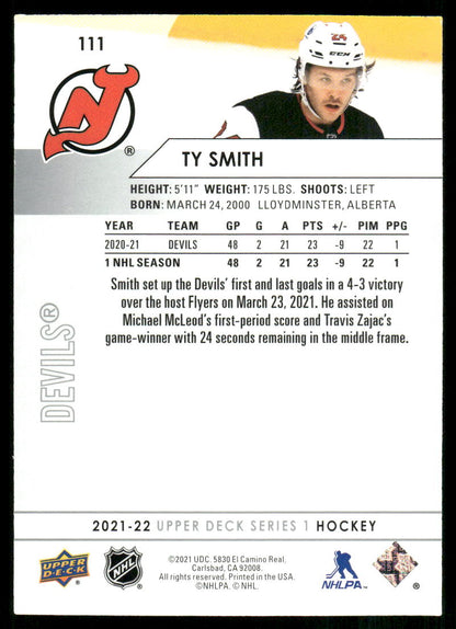 2021-22 Upper Deck #111 Ty Smith