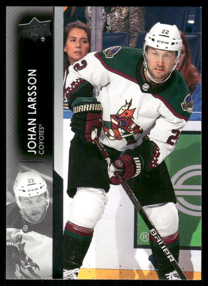 2021-22 Upper Deck #261 Johan Larsson