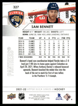 将图片加载到图库查看器，2021-22 Upper Deck #327 Sam Bennett
