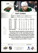 تحميل الصورة إلى عارض المعرض، 2021-22 Upper Deck #339 Matt Dumba
