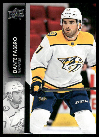 2021-22 Upper Deck #352 Dante Fabbro