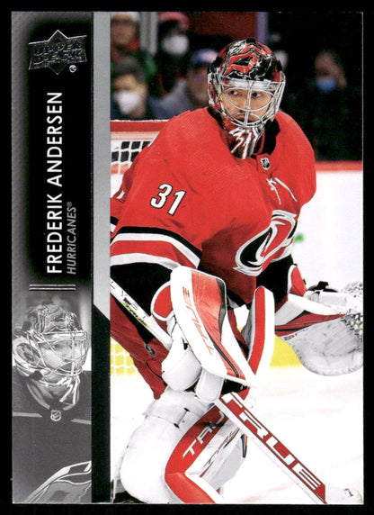 2021-22 Upper Deck #533 Frederik Andersen