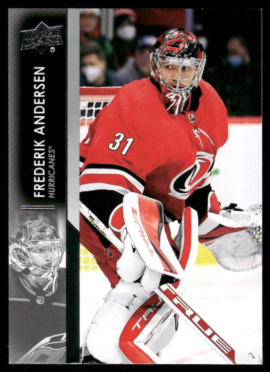 2021-22 Upper Deck #533 Frederik Andersen