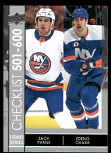 تحميل الصورة إلى عارض المعرض، 2021-22 Upper Deck #699 Zach Parise / Zdeno Chara
