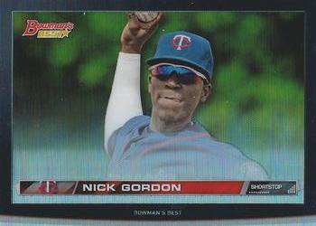 2015 Bowman's Best Hi-def Heritage Refractor Nick Gordon #HDH-NG Minnesota Twins