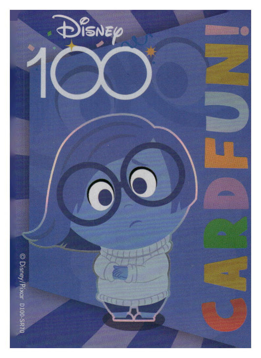 2023 Card.fun Disney 100 Joyful #D100-SR70 Sadness