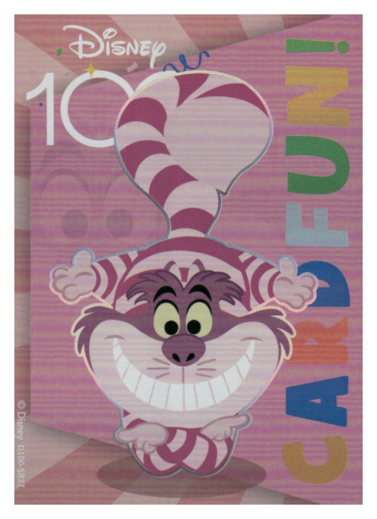 2023 Card.fun Disney 100 Joyful #D100-SR37 Cheshire Cat