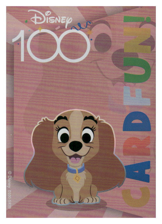 2023 Card.fun Disney 100 Joyful #D100-SR39 Lady
