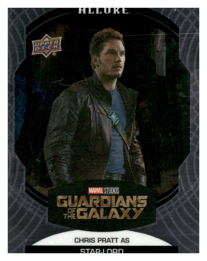 2022 Upper Deck Allure Marvel Studios #29 Chris Pratt as Star-Lord