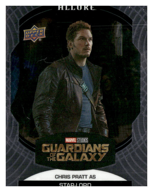 2022 Upper Deck Allure Marvel Studios #29 Chris Pratt as Star-Lord