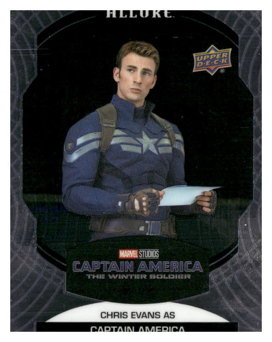 2022 Upper Deck Allure Marvel Studios #26 Chris Evans as Captain America