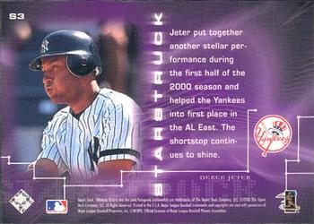 2000 Upper Deck Ultimate Victory Starstruck #S3 Derek Jeter New York Yankees