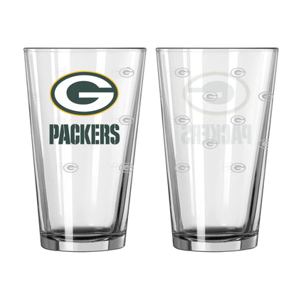 NFL Teams 16 oz Pint Glass - Assorted Team & Style Choose your
