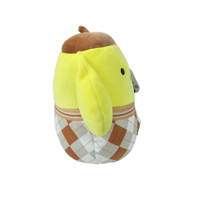 Squishmallows Yellow Plaid Pompompurin 6.5" 2023 Sanrio Winter Collection Stuffed Plush