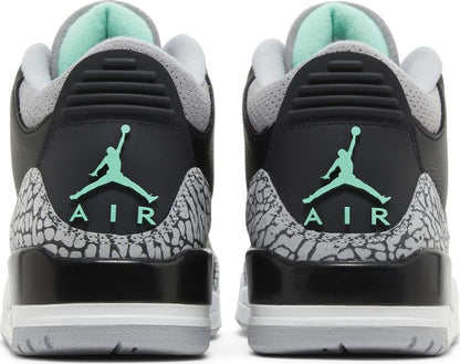 Jordan 3 Retro Green Glow New Size 15M