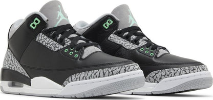 Jordan 3 Retro Green Glow New Size 15M