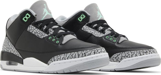 Jordan 3 Retro Green Glow New Size 15M
