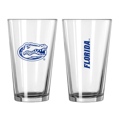 NCAA Teams 16 oz Pint Glass - Assorted Team & Style Choose your