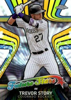 2017 Topps Chrome Future Stars Trevor Story #FS-14 Colorado Rockies