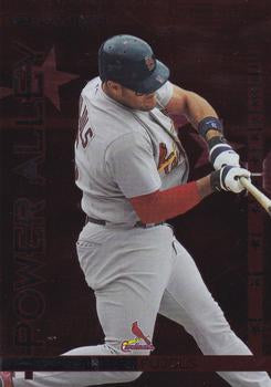 2004 Donruss Power Alley Red 197/2500 Albert Pujols #PA1