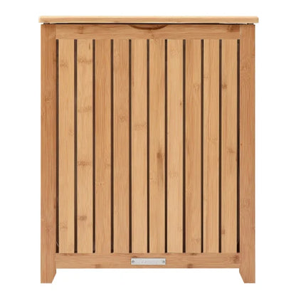 Oceanstar Bamboo Laundry Hamper 24.75”H x 13.25 ”D x 20.13”W