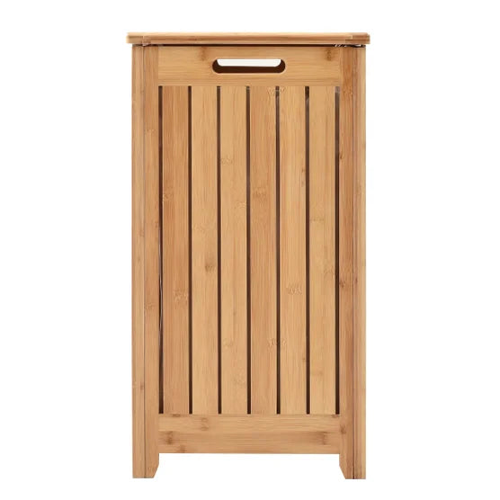 Oceanstar Bamboo Laundry Hamper 24.75”H x 13.25 ”D x 20.13”W