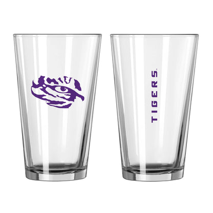 NCAA Teams 16 oz Pint Glass - Assorted Team & Style Choose your