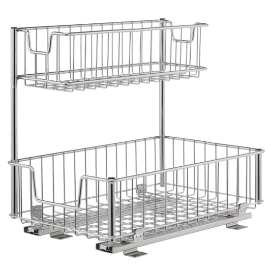 TRINITY Wire Undersink Organizer with Slide,