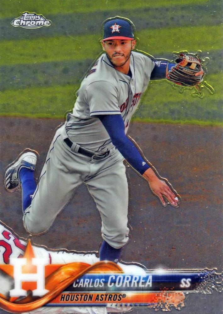 2018 Topps Chrome Baseball Cards #1-200  Choose Yours