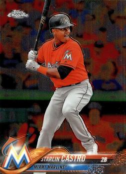 2018 Topps Chrome Baseball Cards #1-200  Choose Yours