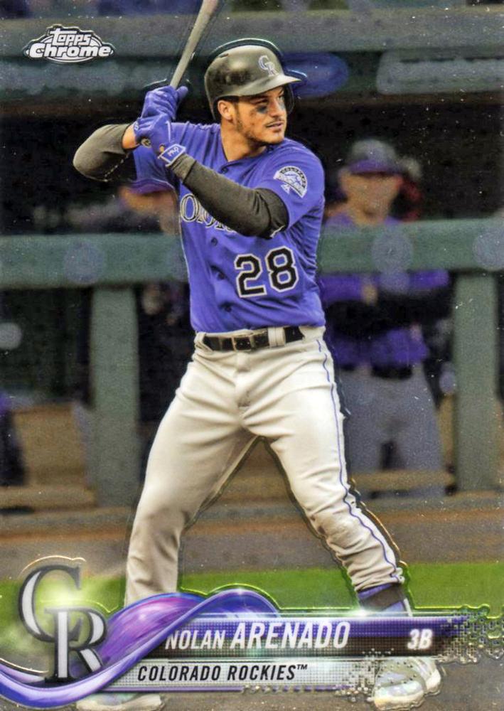 2018 Topps Chrome Baseball Cards #1-200  Choose Yours