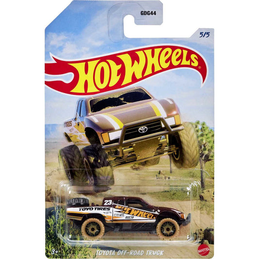 Hot Wheels 2023 - Theme / Mud Runners 5/5 - Toyota Off-Road Truck - Walmart Exclusive - walk-of-famesports