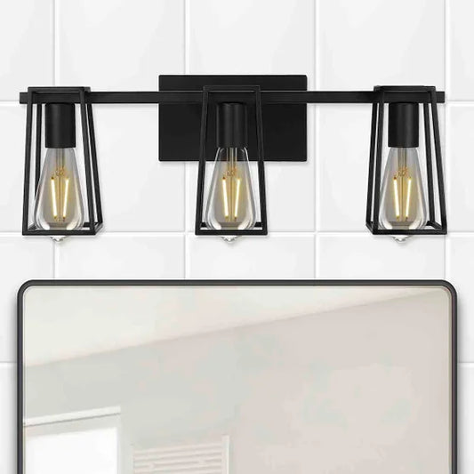 Feit 3-light Vanity Fixture Matted Black