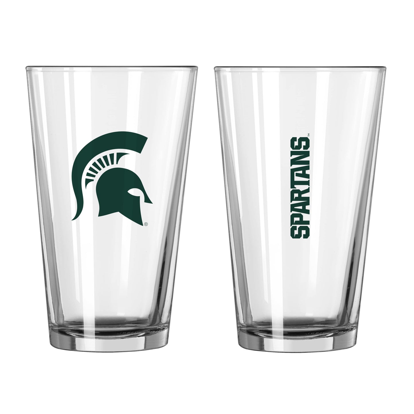 NCAA Teams 16 oz Pint Glass - Assorted Team & Style Choose your