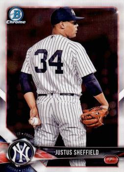 2018 Bowman Chrome Prospects Baseball Cards #BCP1-99 - Choose Yours