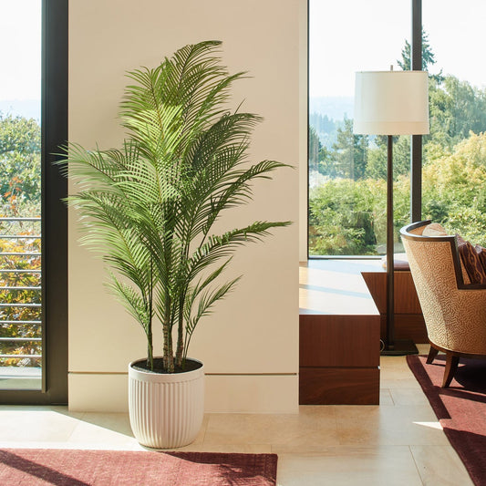 Faux 6.5-Foot Palm Tree