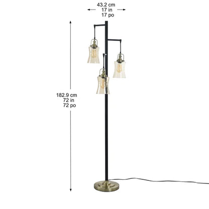 Arden 3-light Floor Lamp - Open Box