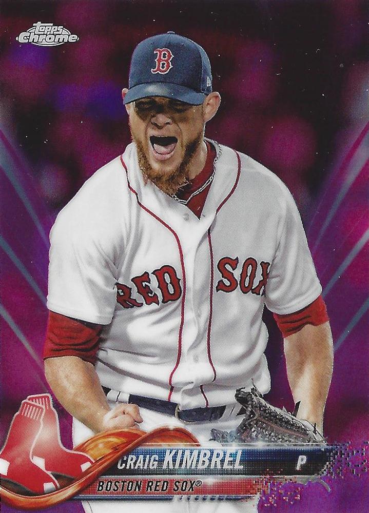 2018 Topps Chrome Pink Refractor Baseball #1-199 - Choose Yours