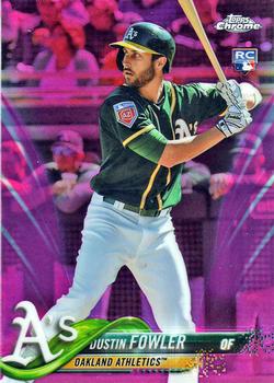2018 Topps Chrome Pink Refractor Baseball #1-199 - Choose Yours