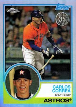 2018 Topps Chrome 1983 Topps Baseball #1-17 Choose Yours