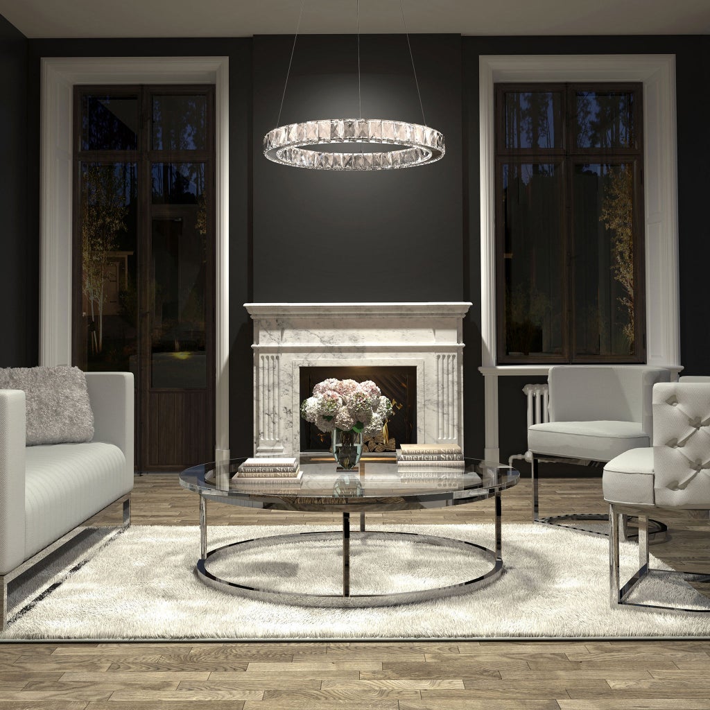 Artika Celebrity Integrated LED Pendant Light - Chrome