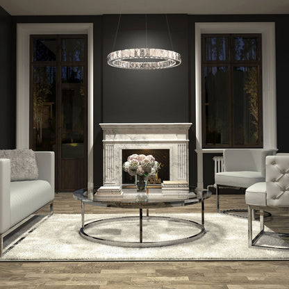 Artika Celebrity Integrated LED Pendant Light - Chrome