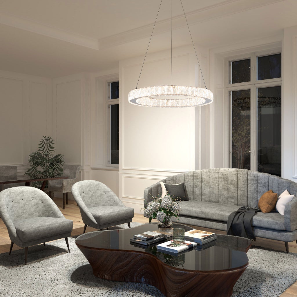 Artika Celebrity Integrated LED Pendant Light - Chrome