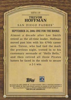2018 Topps Update Hall of Famer Highlights Trevor Hoffman #HFH-19  San Diego Padres