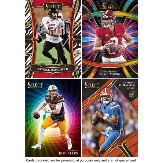 2023 Panini Select Draft Pick NFL Trading Cards Blaster Box